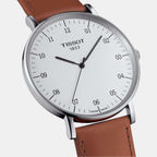 Tissot Leather White watch