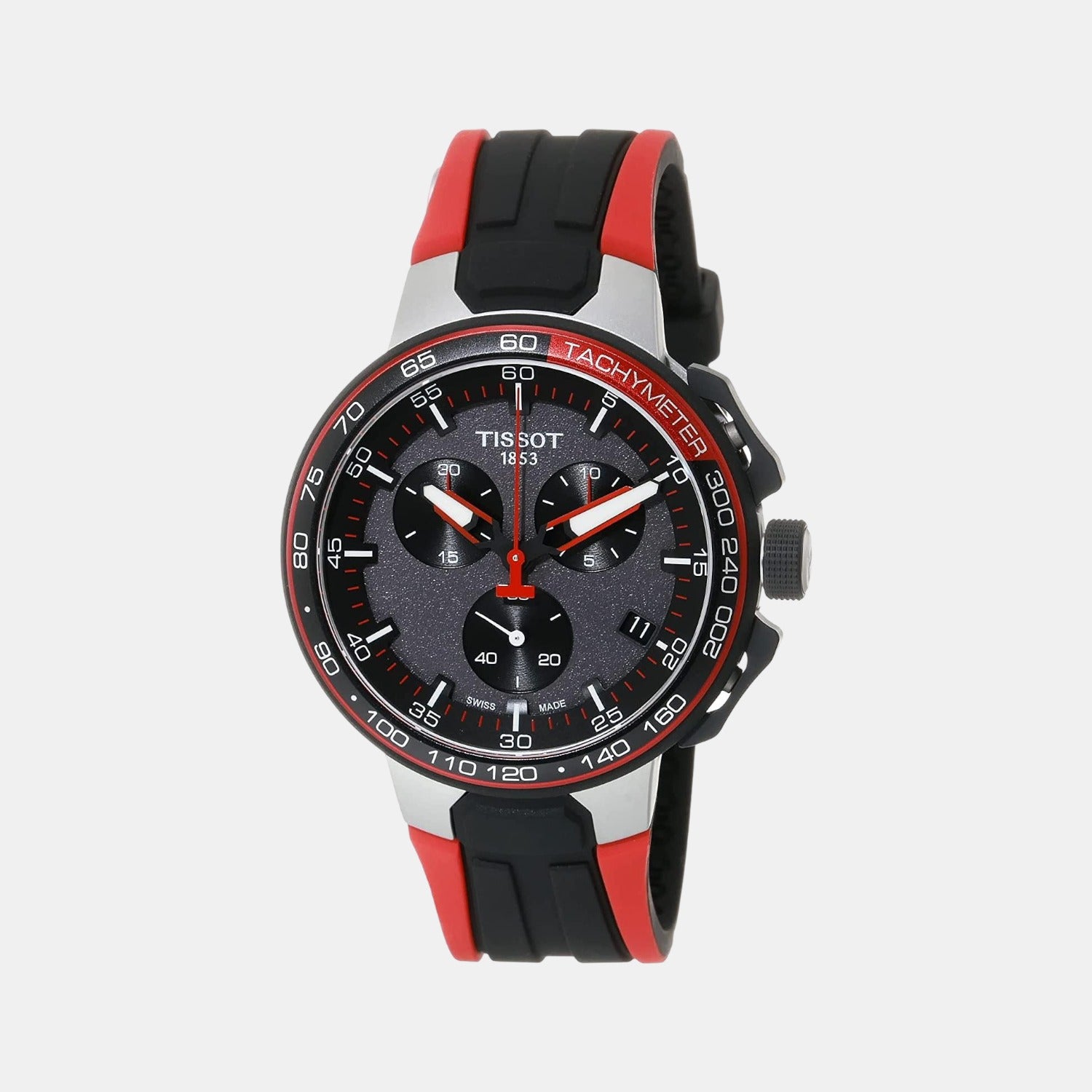 Tissot Round Black Chronograph watch