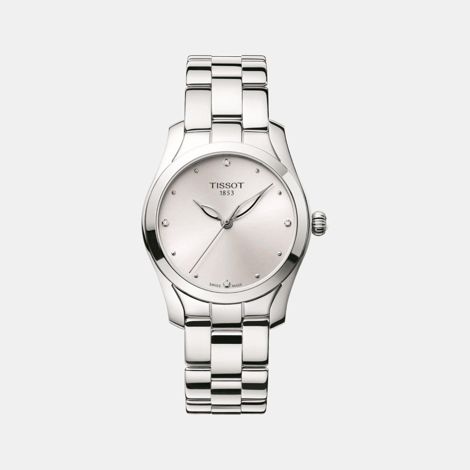 Tissot Round Silver Analog watch