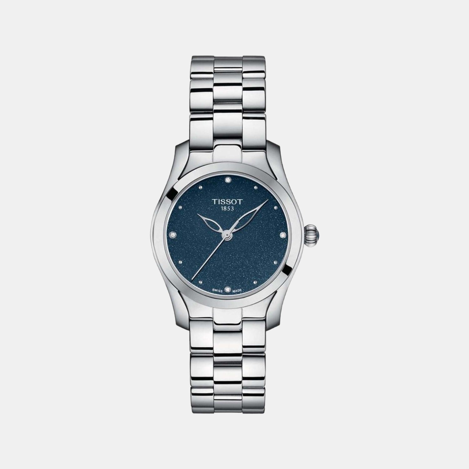 Tissot Round Blue Analog watch
