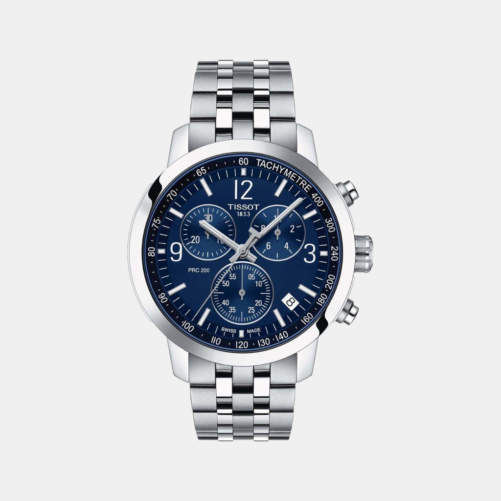 Tissot Round Blue Chronograph watch