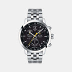 Tissot Round Black Chronograph watch