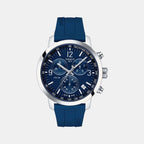 Tissot Round Blue Chronograph watch