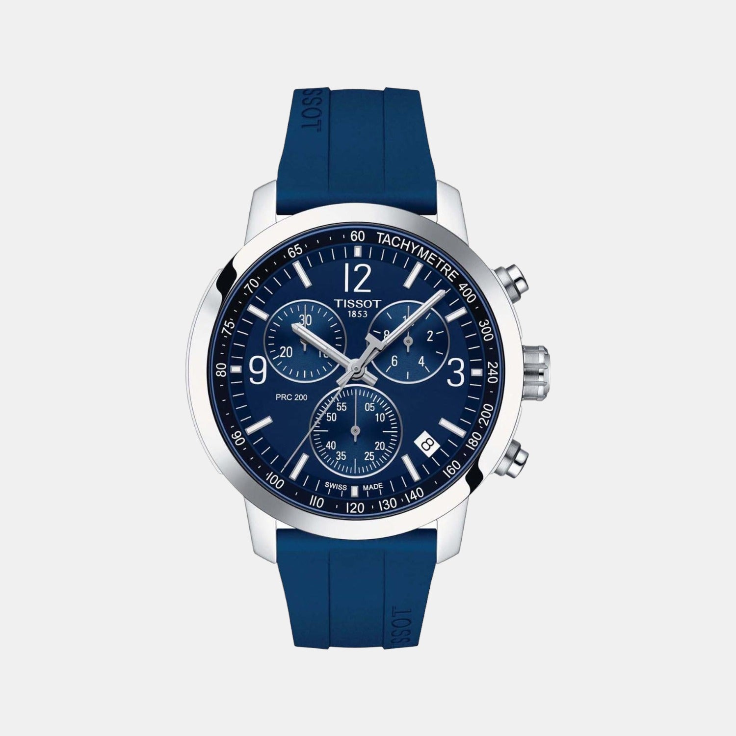 Tissot Round Blue Chronograph watch