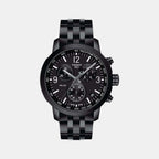 Tissot Round Black Chronograph watch