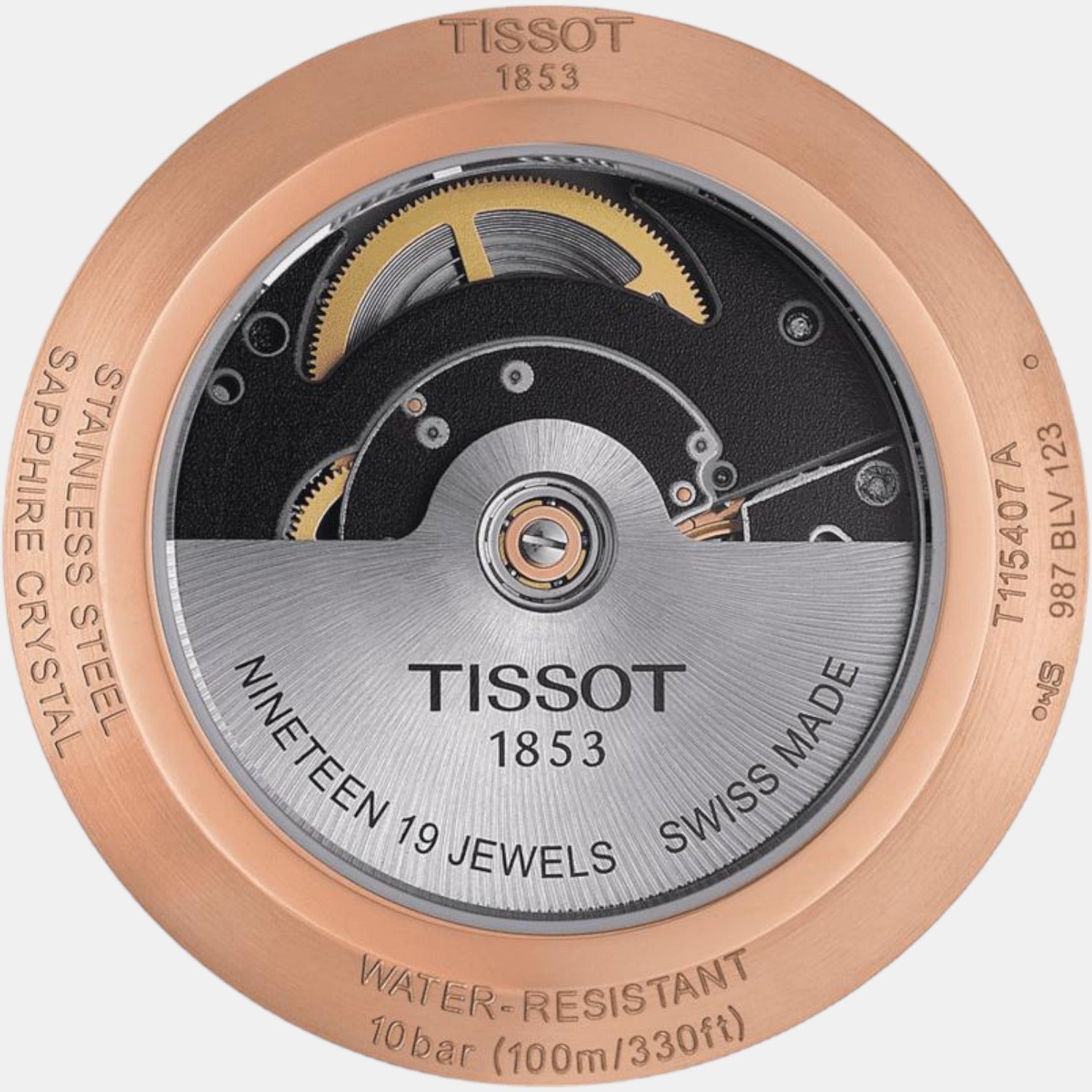 Tissot Men Round Silver watch