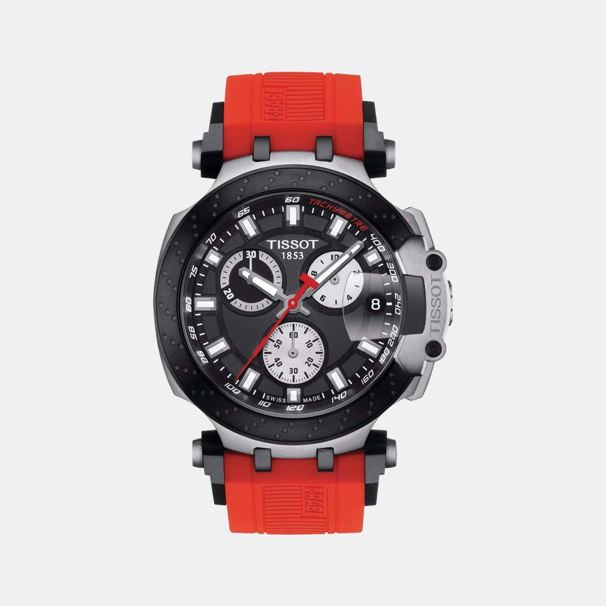 Tissot Round Black Chronograph watch