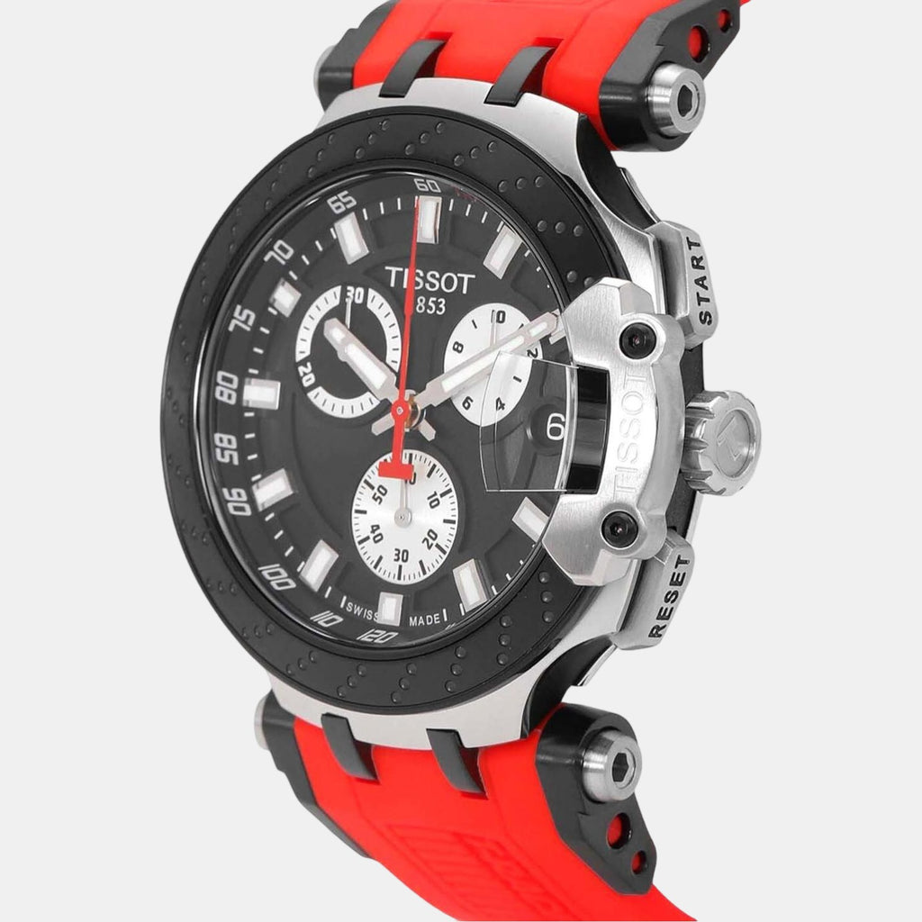 Tissot Men Round Black watch