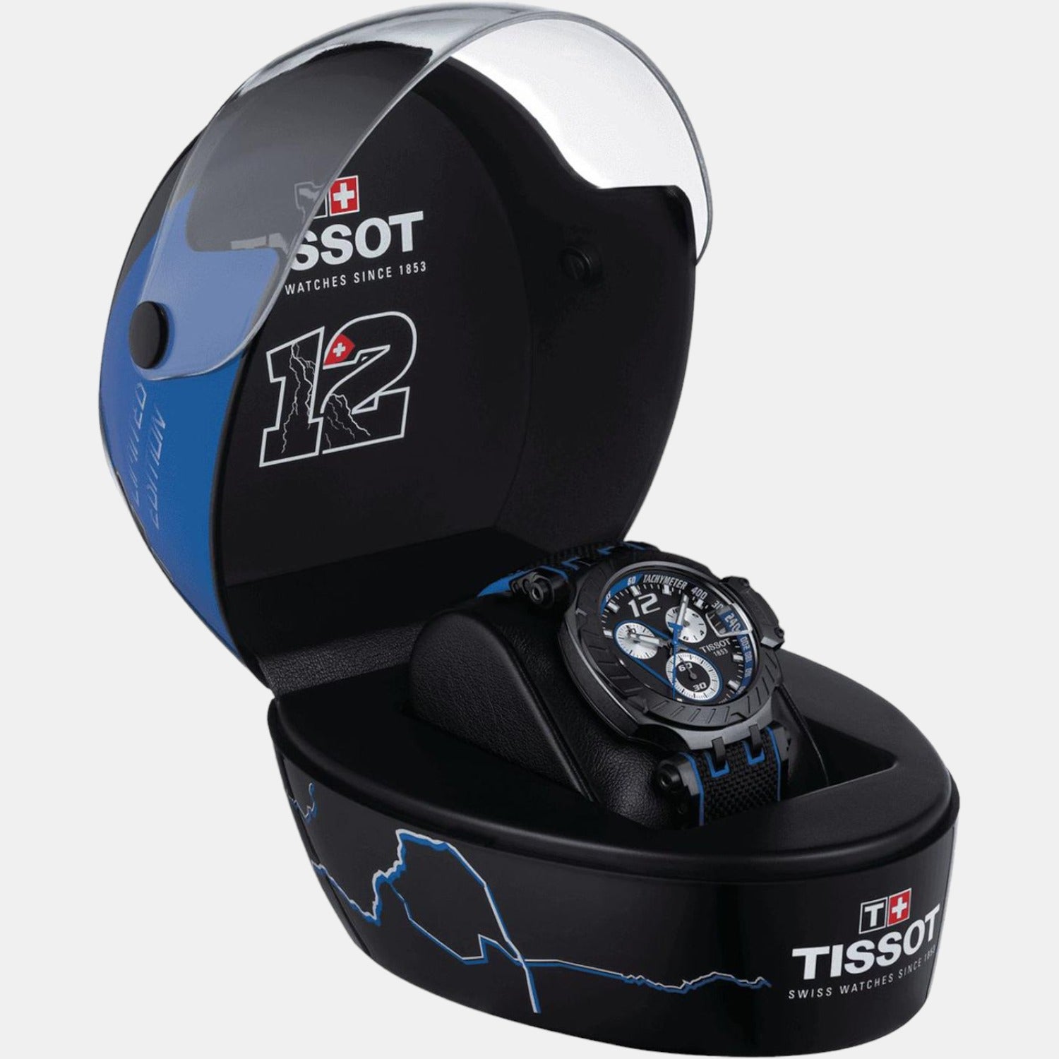 Tissot Silicone Black watch
