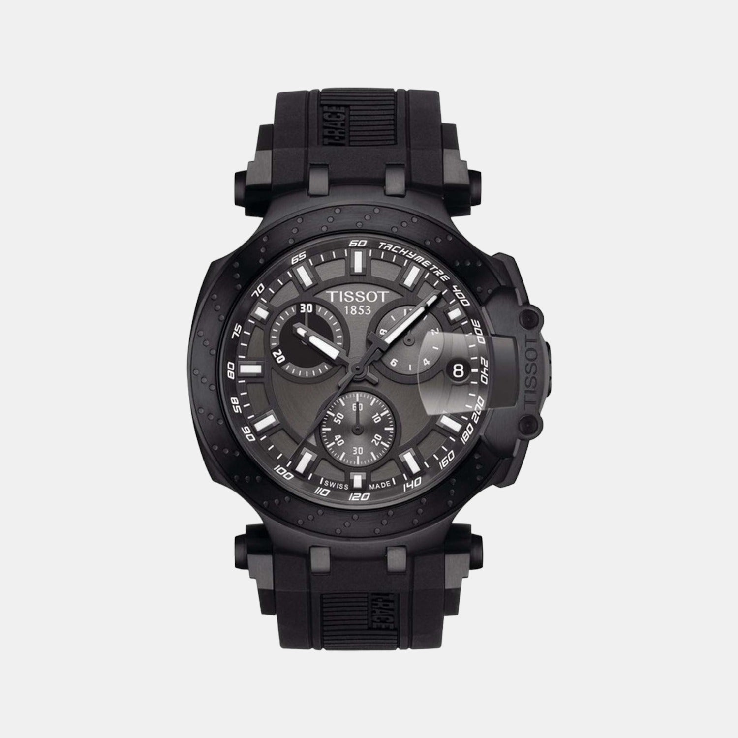 Tissot Round Black Chronograph watch
