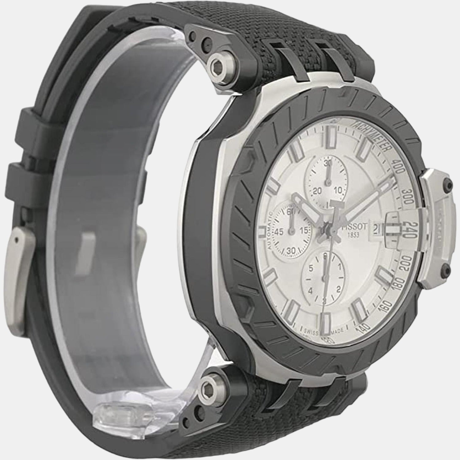 Tissot Men Round Silver watch