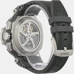 Tissot Rubber Silver watch