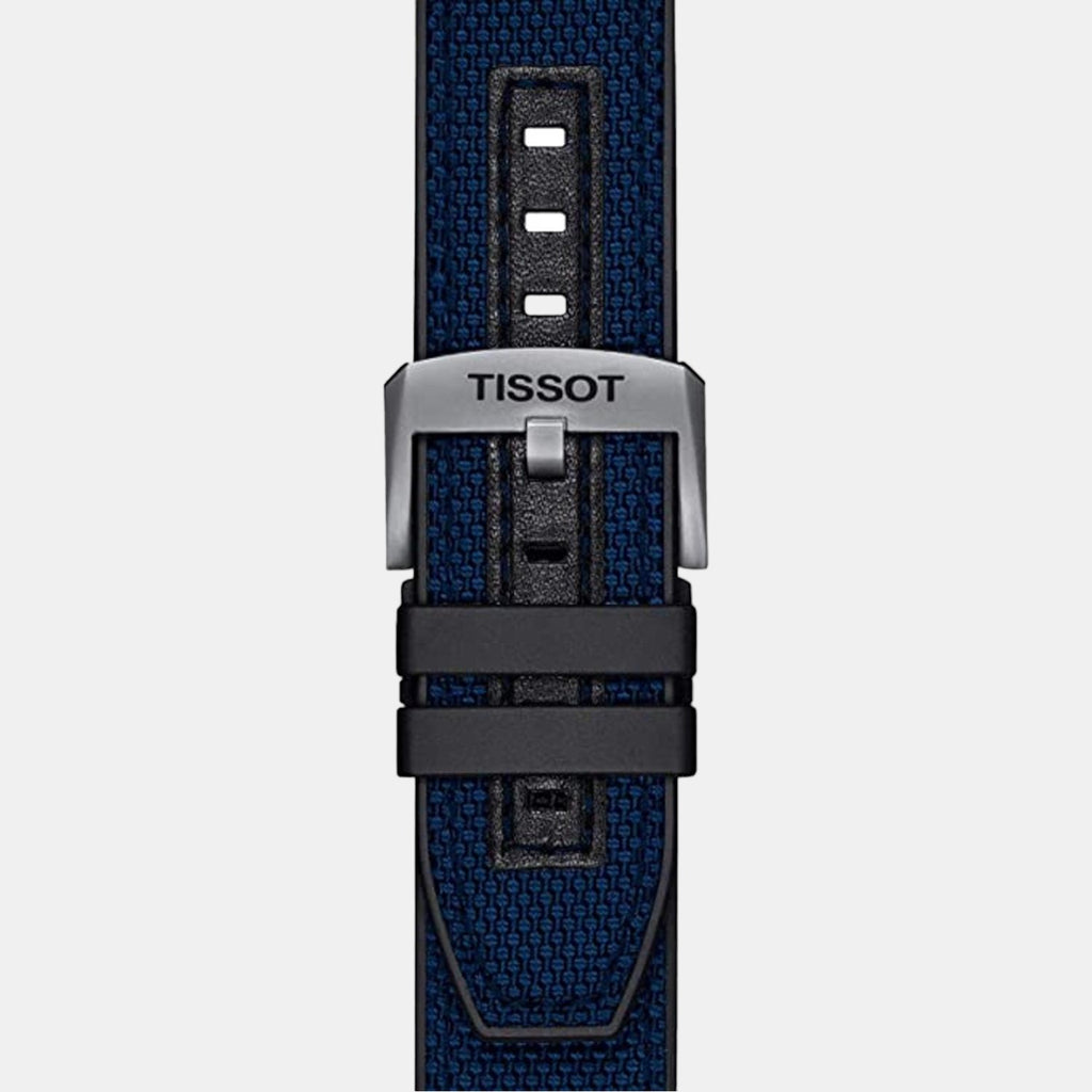 Tissot Rubber Blue watch