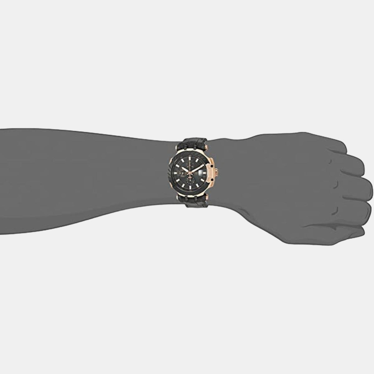 Tissot Silicone Black watch