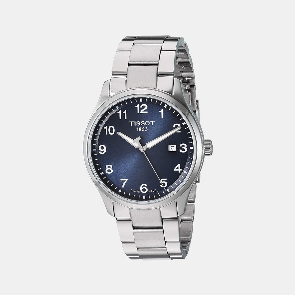 Tissot Round Blue Analog watch