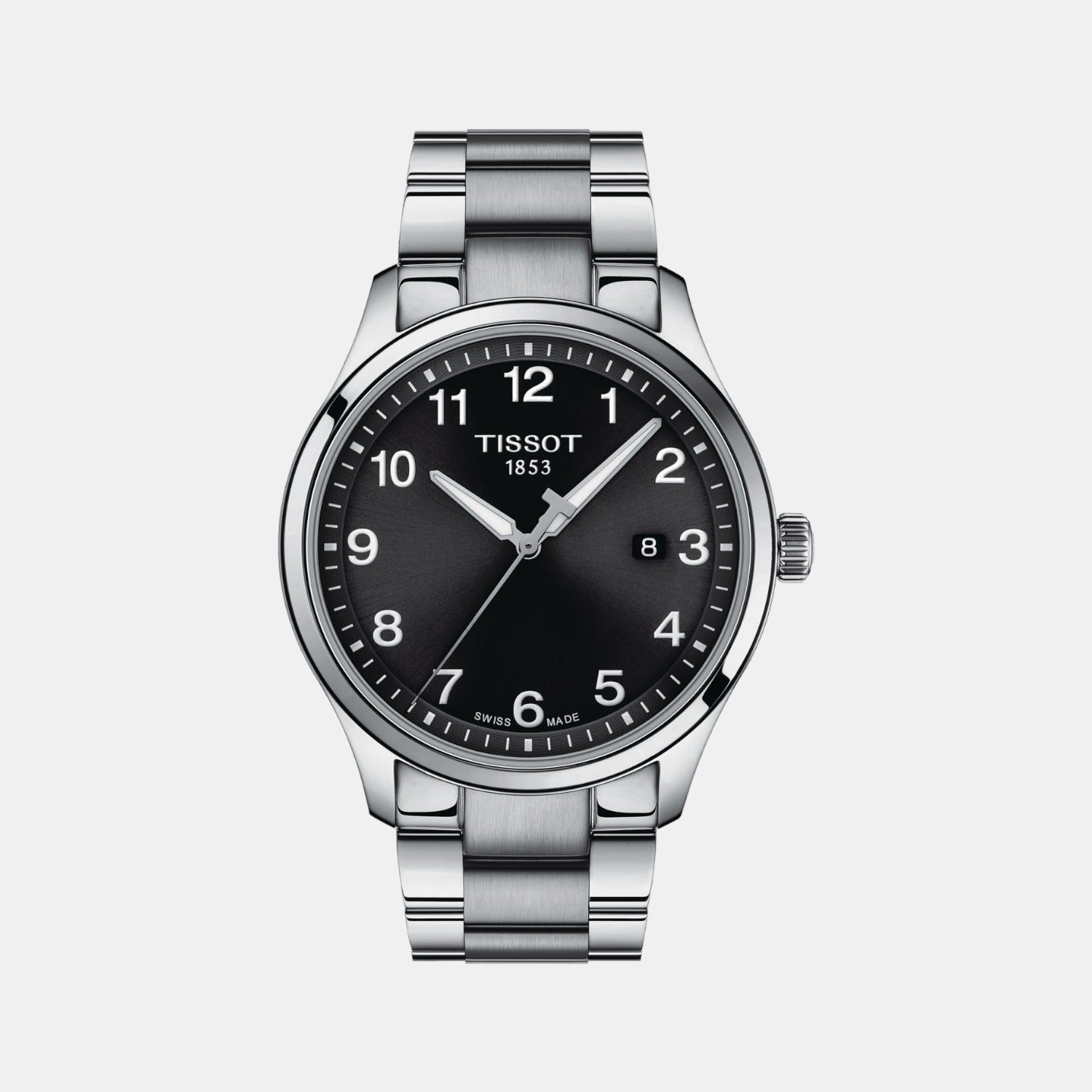 Tissot Round Black Analog watch