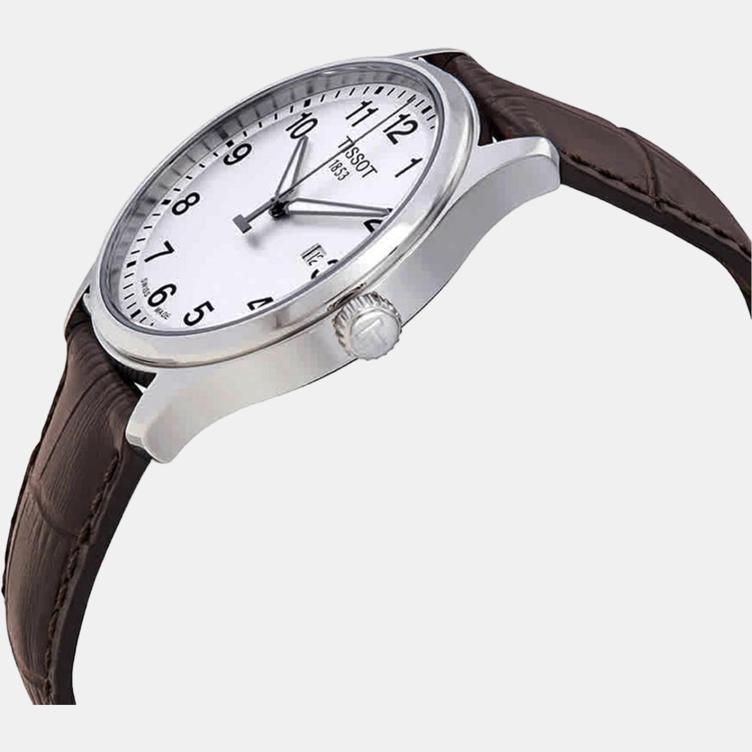 Tissot Men Round White watch