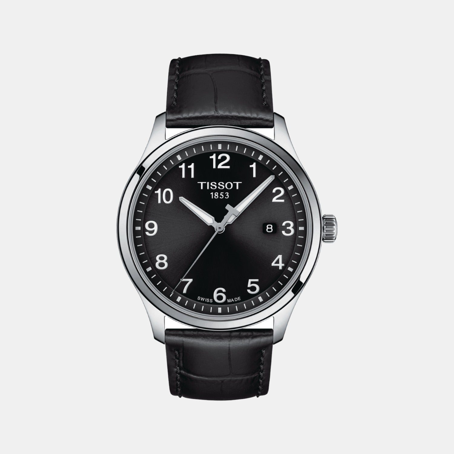 Tissot Round Black Analog watch