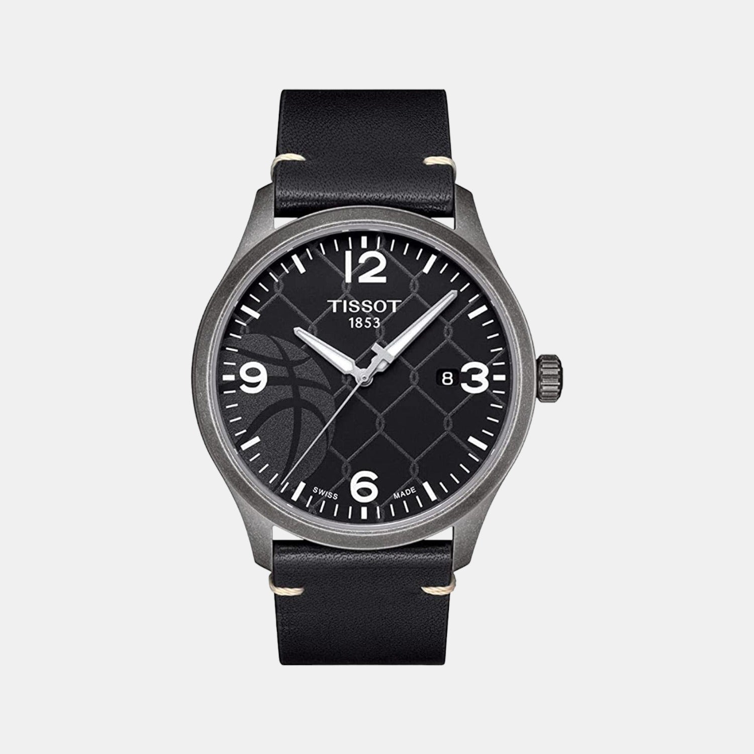 Tissot Round Black Analog watch