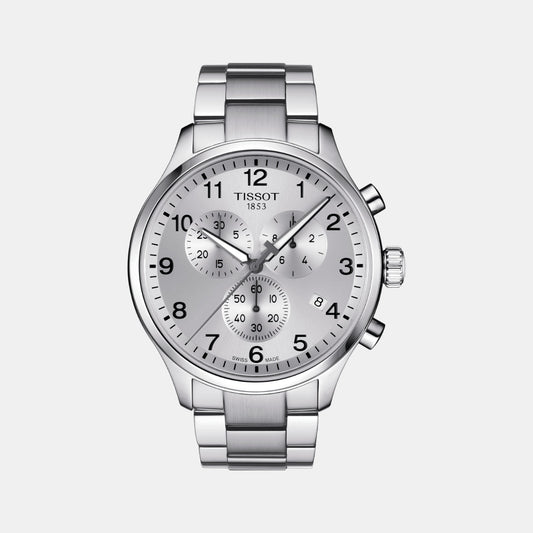 Chrono Xl Male Stainless Steel Watch T1166171103700