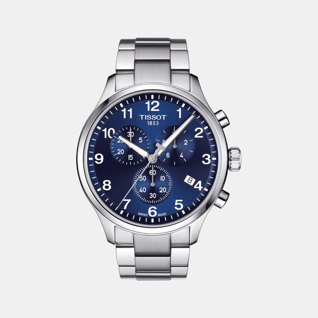 Tissot Round Blue Analog watch