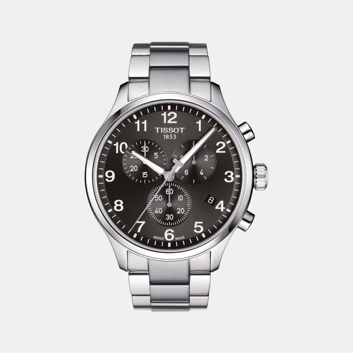 Tissot Round Black Analog watch