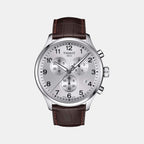 Tissot Round White Chronograph watch