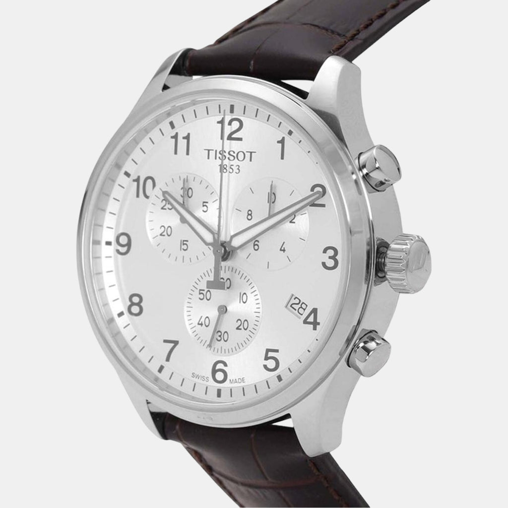 Tissot Men Round White watch