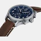 Tissot Leather Blue watch