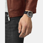 Tissot Men Round Black watch