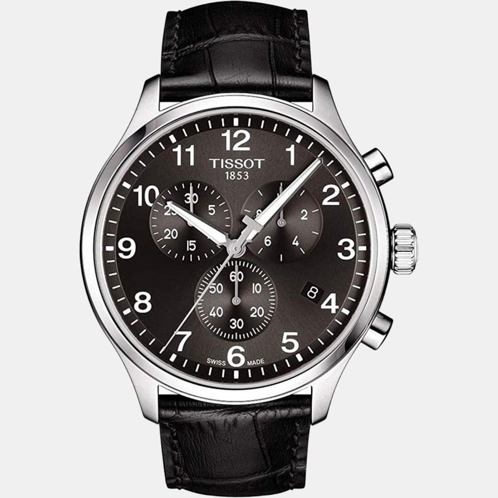 Tissot Leather Black watch