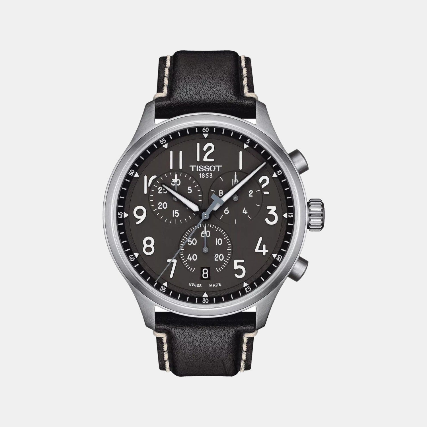 Tissot Round Black Analog watch