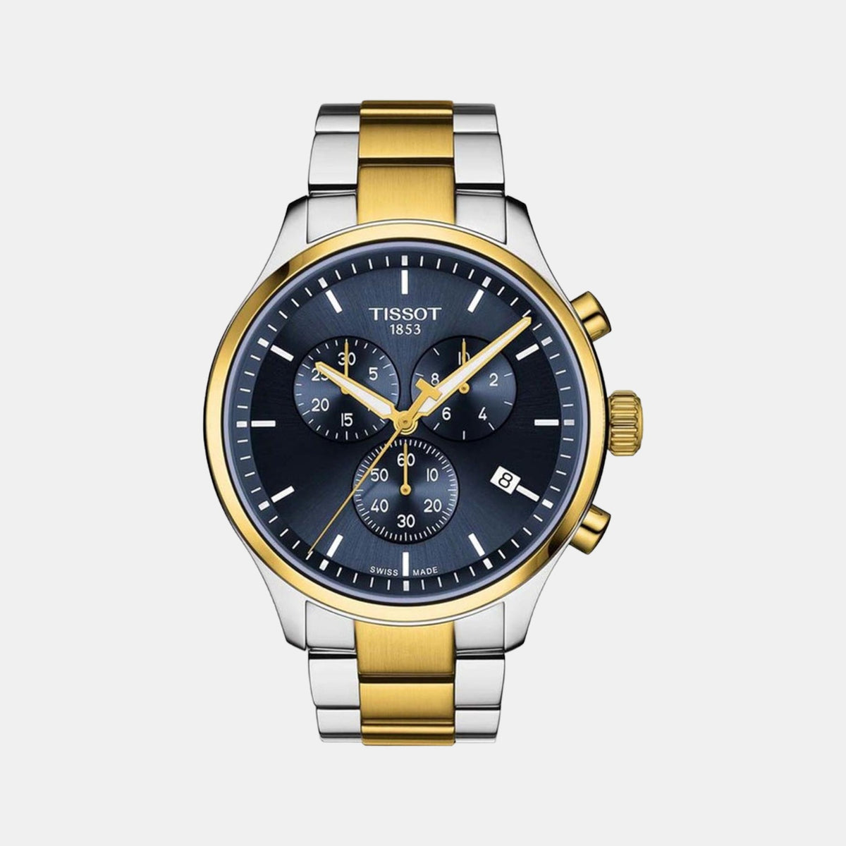 Tissot Round Blue Analog watch