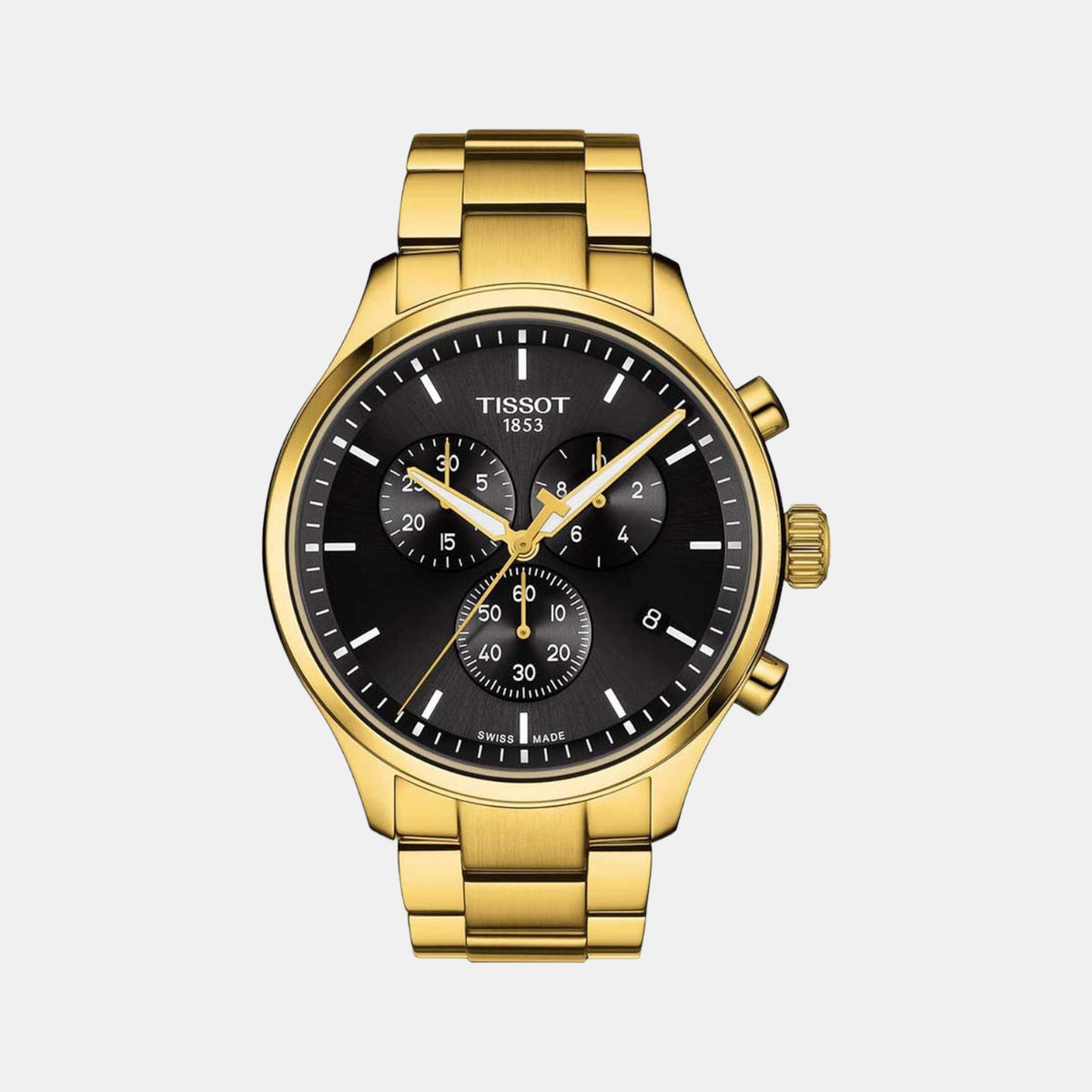 Tissot Round Black Analog watch
