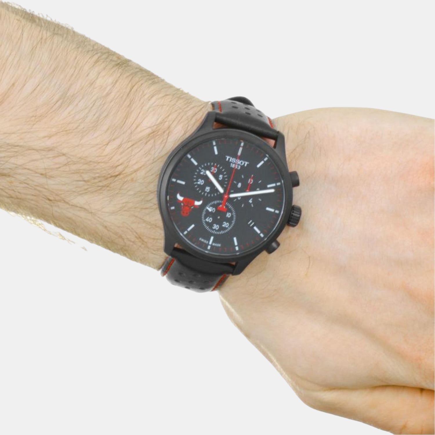 Tissot Men Round Black watch