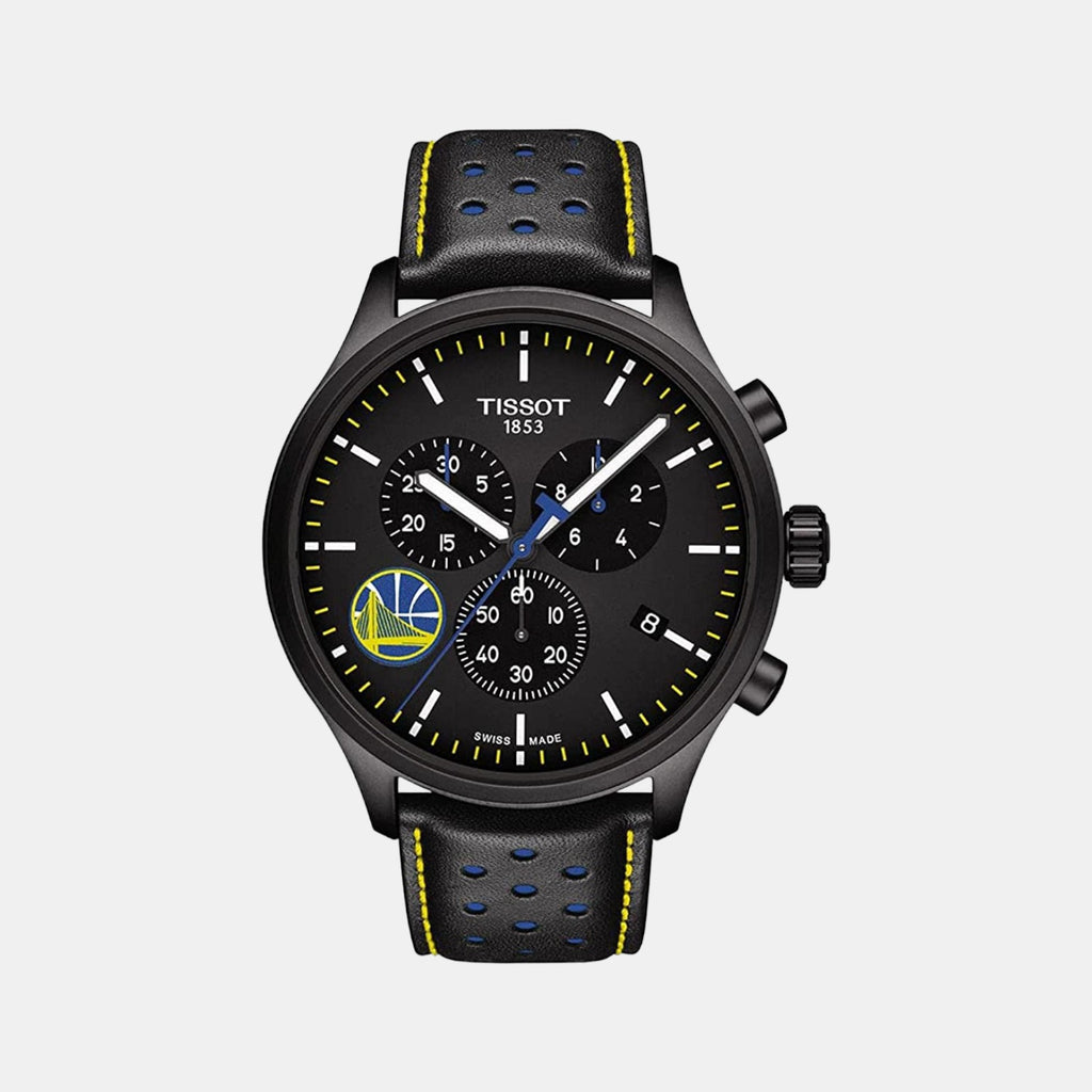 Tissot Round Black Chronograph watch