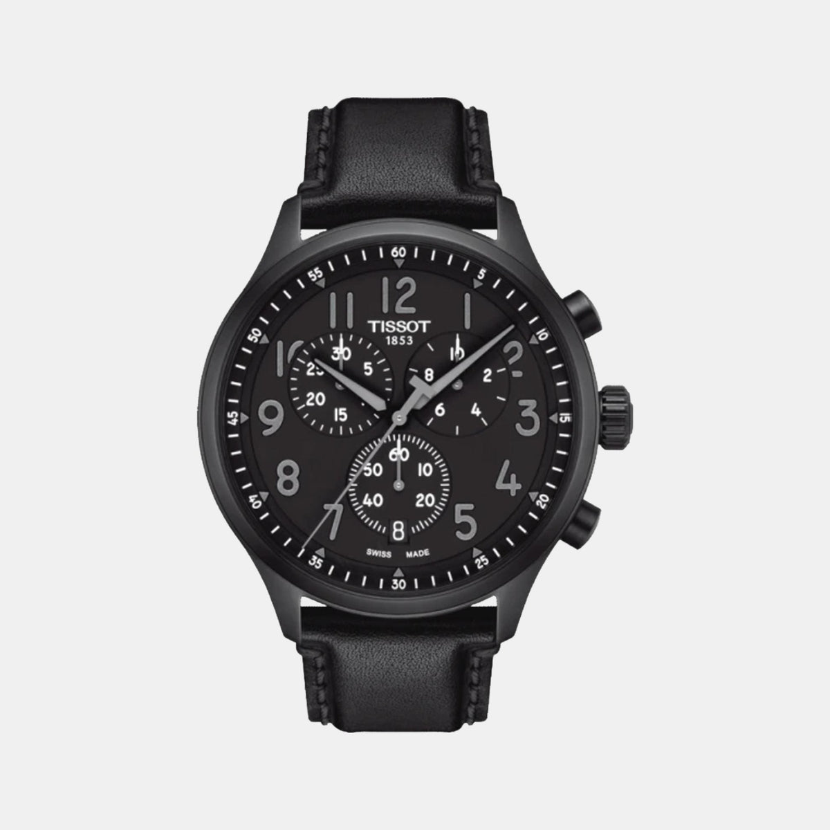 Tissot Round Black Analog watch