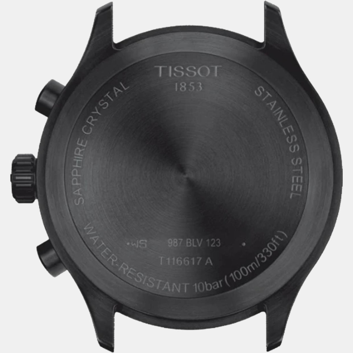 Tissot Men Round Black watch