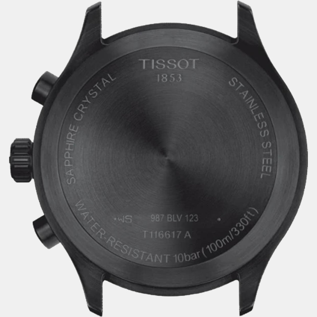 Tissot Men Round Black watch