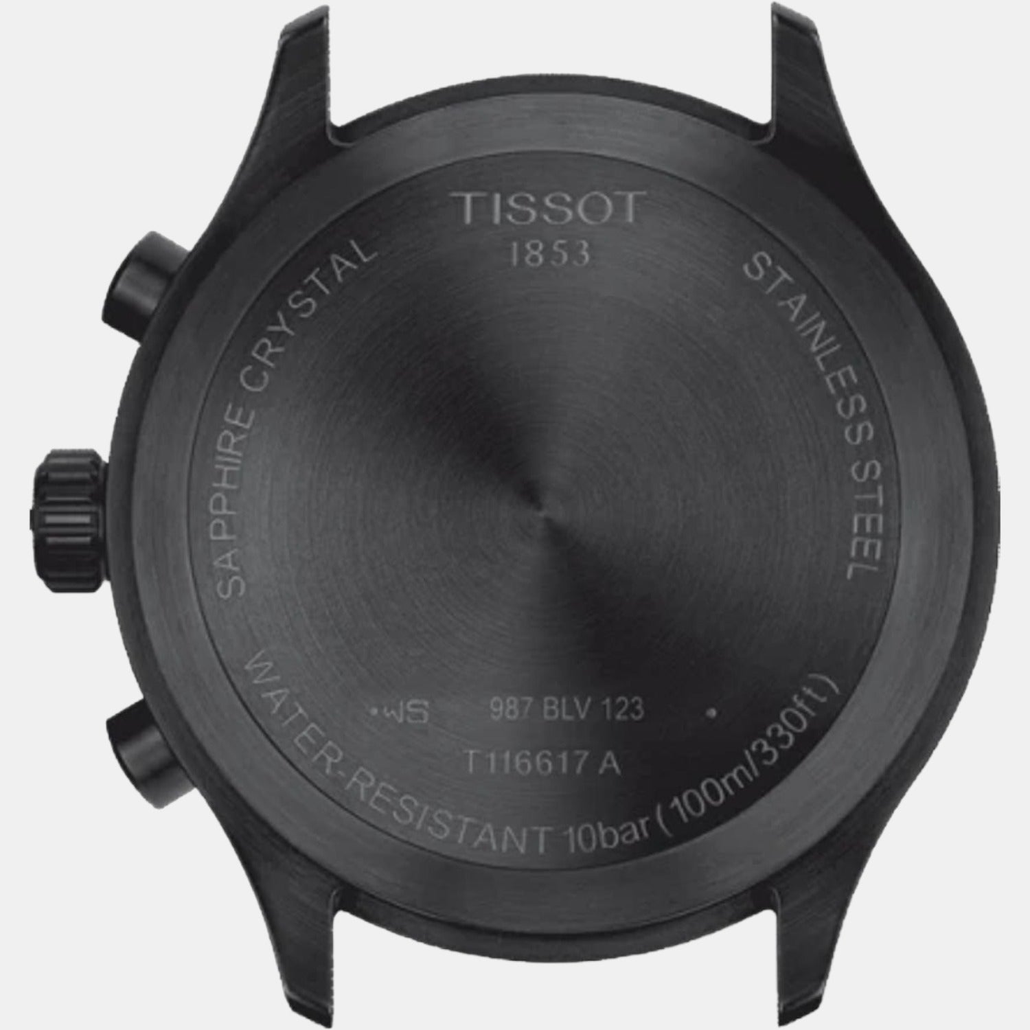 Tissot Men Round Black watch