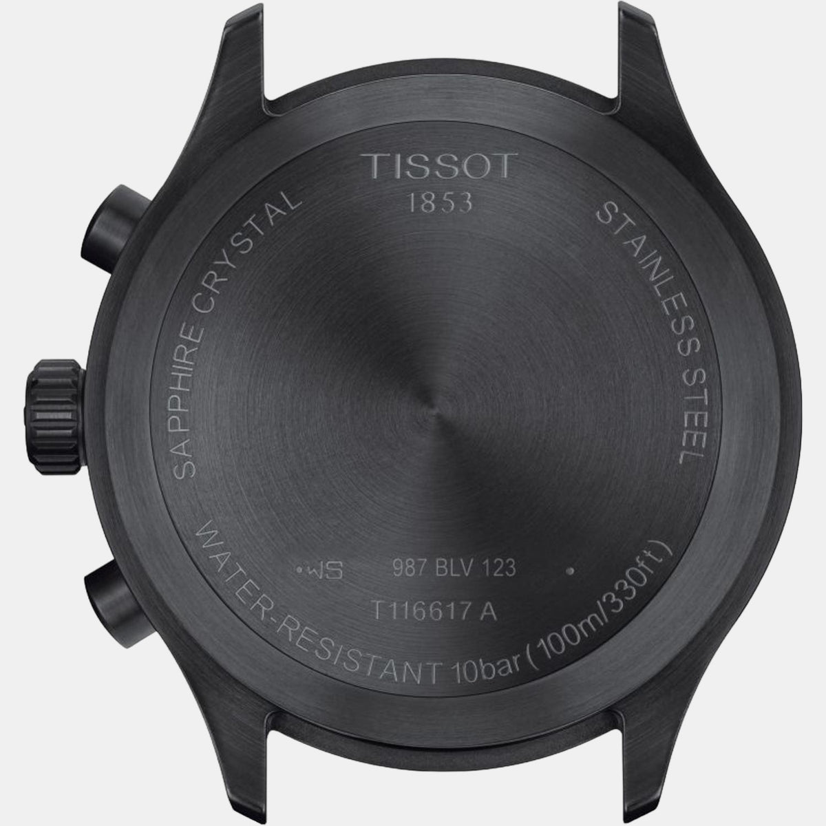 Tissot Men Round Black watch