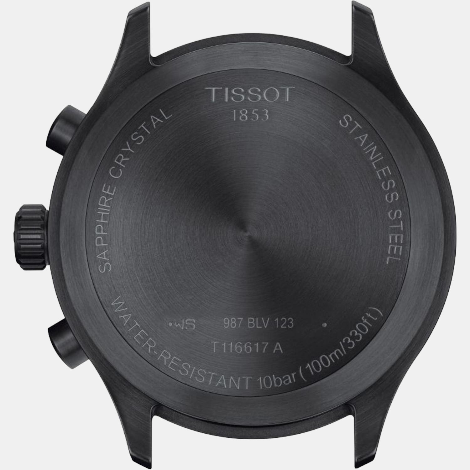 Tissot Men Round Black watch