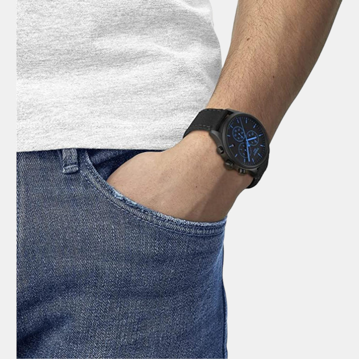 Tissot Nylon Black watch