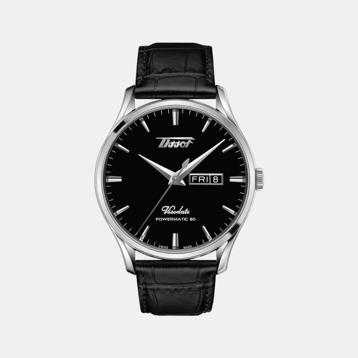 Tissot Tissot Heritage Visodate Male Analog Leather Watch Tissot