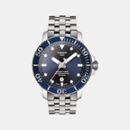 Tissot Round Blue Analog watch