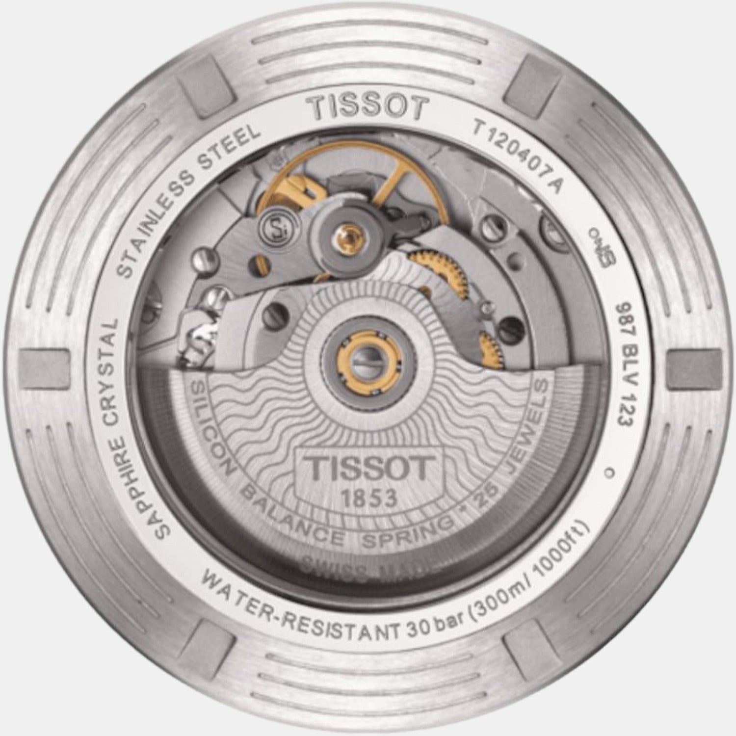Tissot 43 mm Round Quartz watch