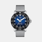 Tissot Round Blue Analog watch