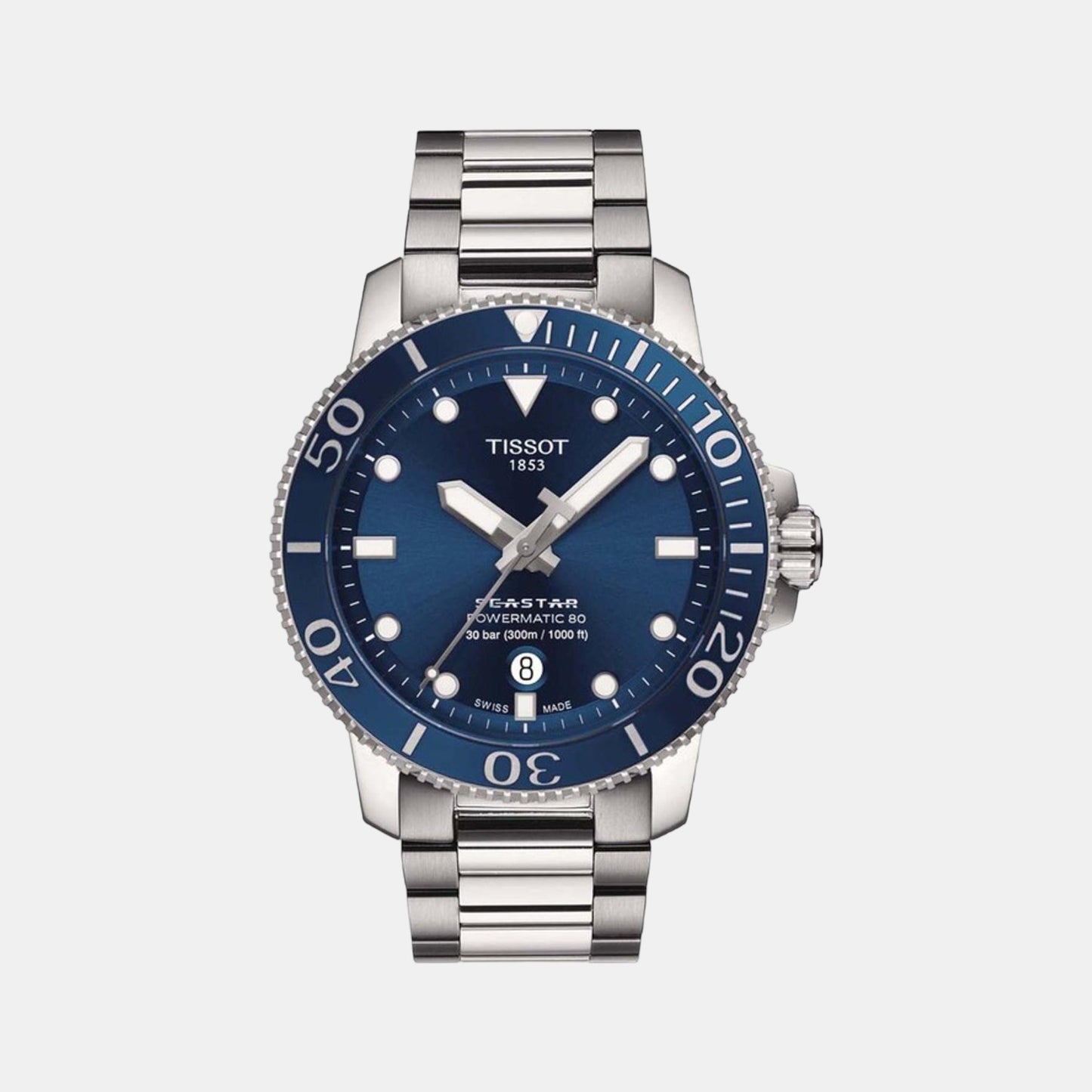 Seastar Male Analog Stainless Steel Watch T1204071104103