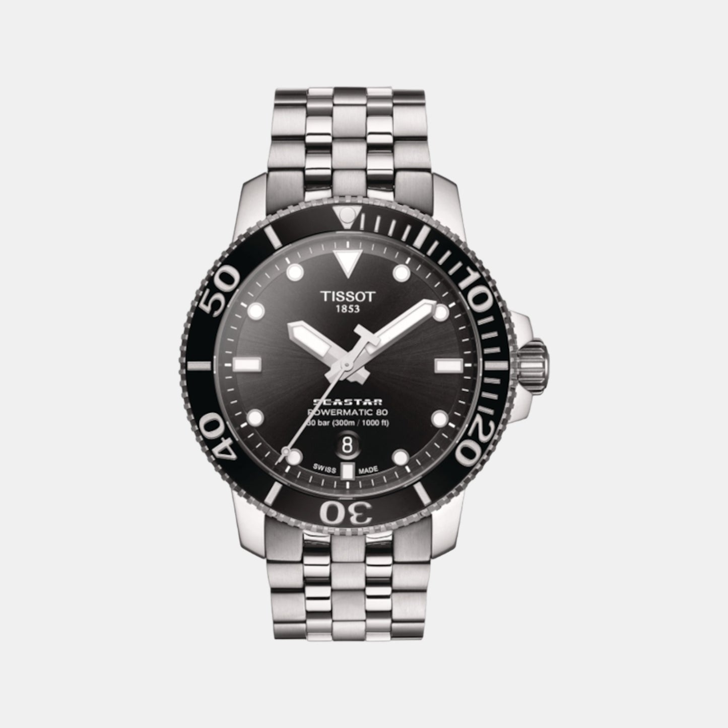 Seastar Male Analog Stainless Steel Watch T1204071105100