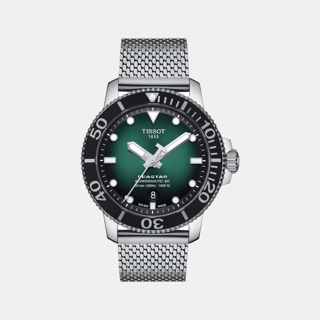 Tissot Round Green Analog watch